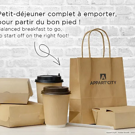 Lägenhetshotell Appart'city Classic Saint-nazaire Centre